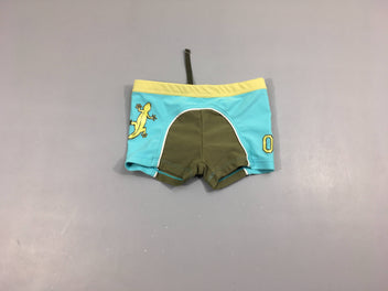 Maillot Boxer bleu clair lésard