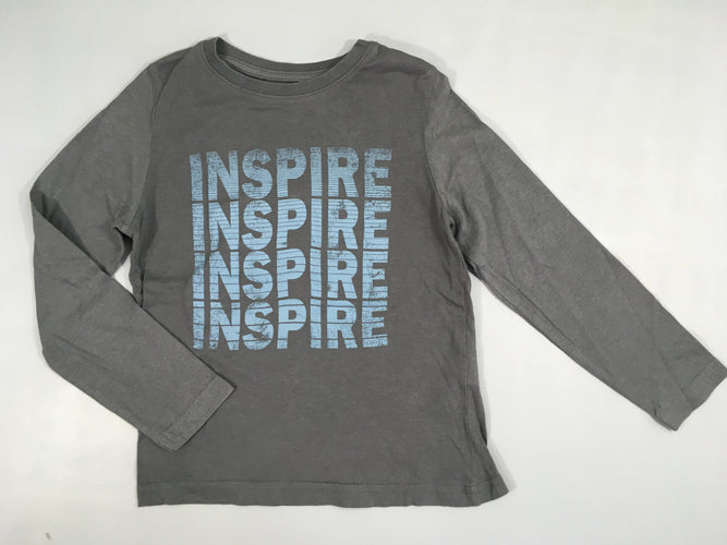 T-shirt m.l gris foncé Inspire, moins cher chez Petit Kiwi