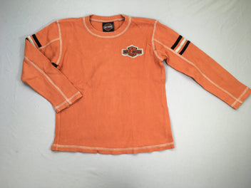 Sweat texturé orange