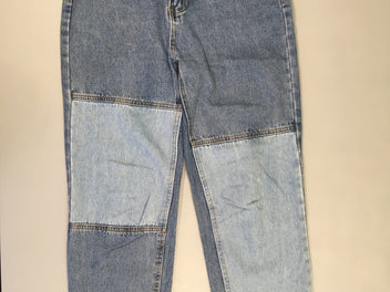 Jeans pièces genoux XS