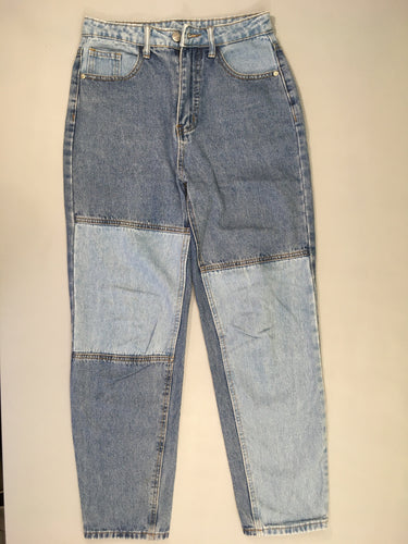 Jeans pièces genoux XS, moins cher chez Petit Kiwi