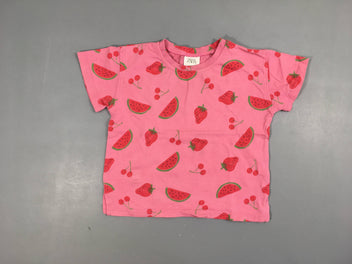 T-shirt m.c rose fruits