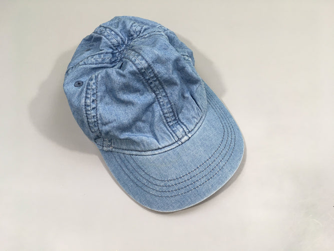 Casquette denim, moins cher chez Petit Kiwi