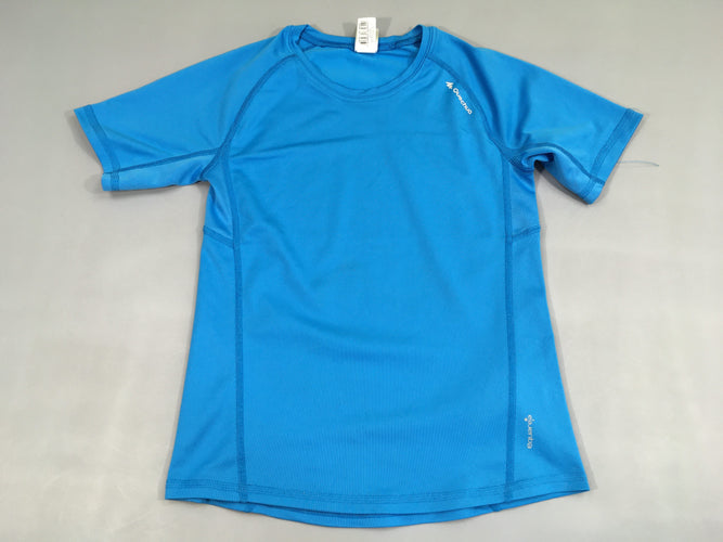 T-shirt m.c de sport bleu, moins cher chez Petit Kiwi