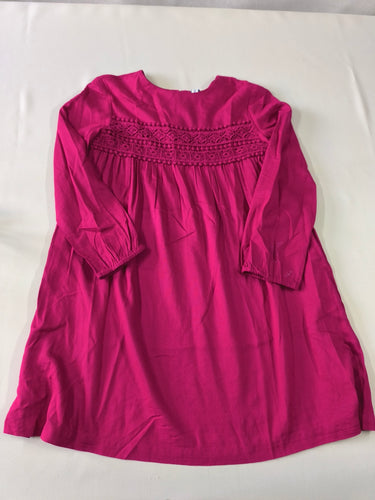 Robe m.l rose fuchsia dentelle poitrine, Friboo, moins cher chez Petit Kiwi