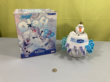 Pop-up Olaf, 4+ boite décolorée