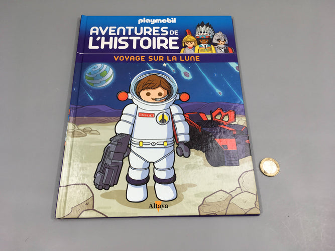 Voyage sur la lune, Aventures de l'histoire, moins cher chez Petit Kiwi