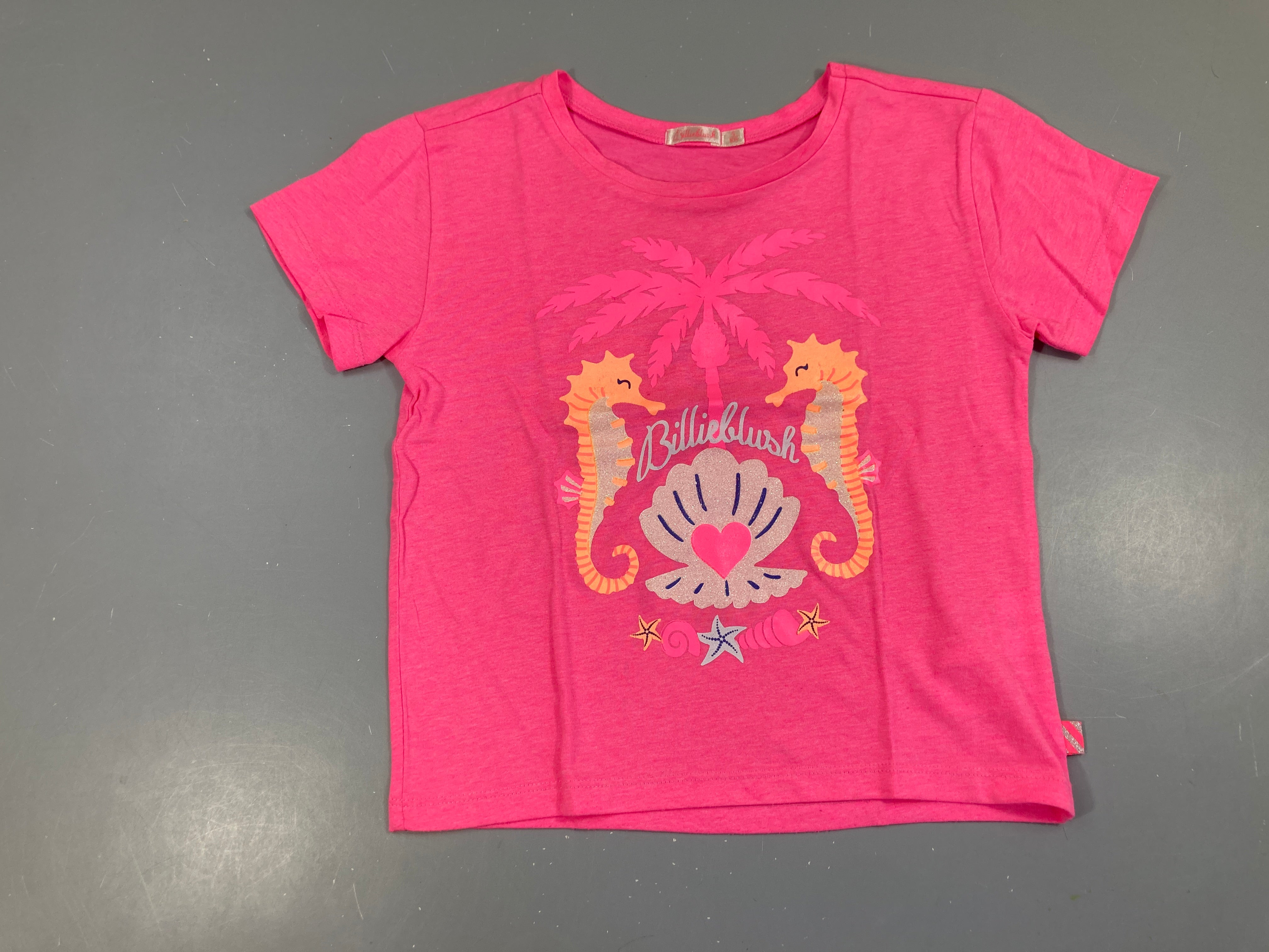 T-shirt m.c rose vif Hypocampe
