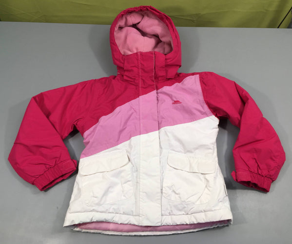 Veste de ski rose-bas Trespass TP50, moins cher chez Petit Kiwi