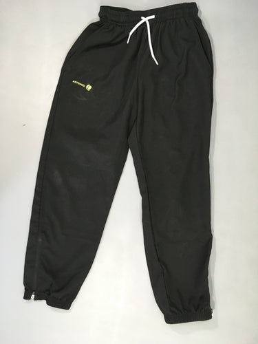 Pantalon de sport noir Artengo-Légèrement usé genou droit, moins cher chez Petit Kiwi