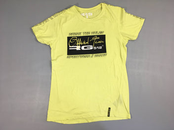 T-shirt m.c jaune Break, petite tache au col