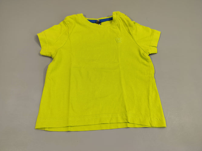 T-shirt m.c vert, moins cher chez Petit Kiwi