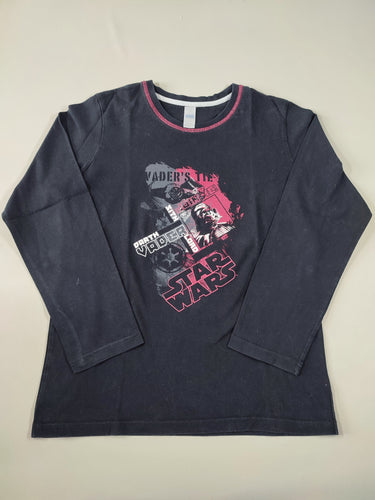 T-shirt m.l noir "Star Wars", moins cher chez Petit Kiwi