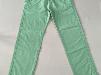 Pantalon chino regular fit vert