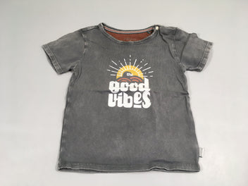 T-shirt m.c gris , the cool vibes