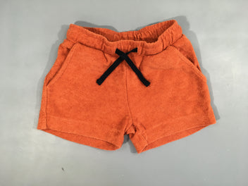 Short éponge orange