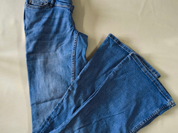 Jeans de grossesse bleu bootcut