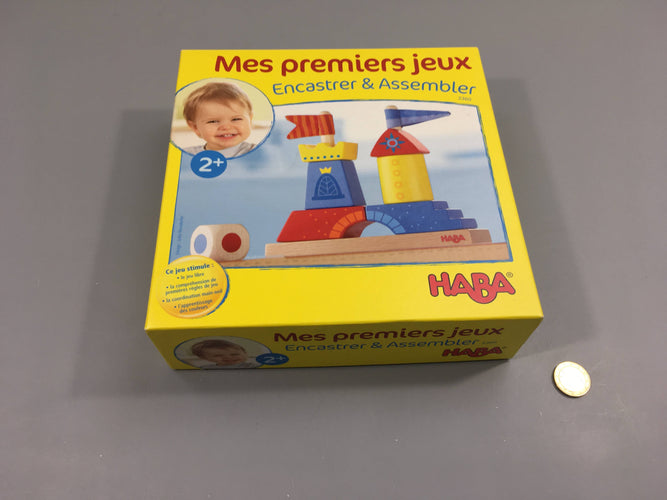 Complet Mes premiers jeux encastrer&assembler, 2+, moins cher chez Petit Kiwi