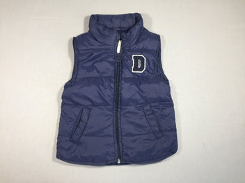 Bodywarmer bleu marine - D