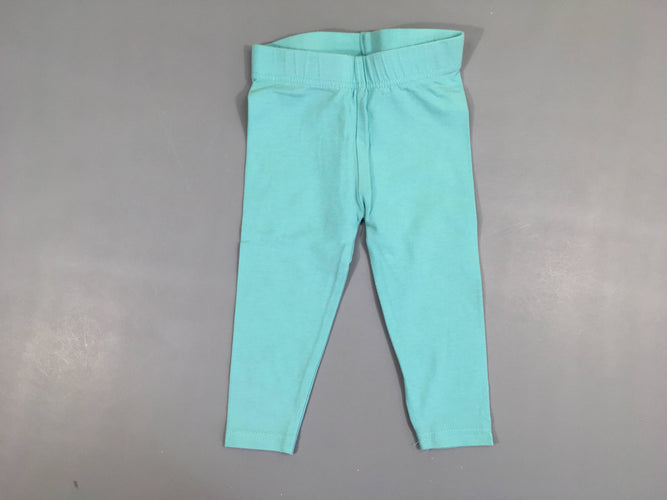 Legging turquoise, moins cher chez Petit Kiwi