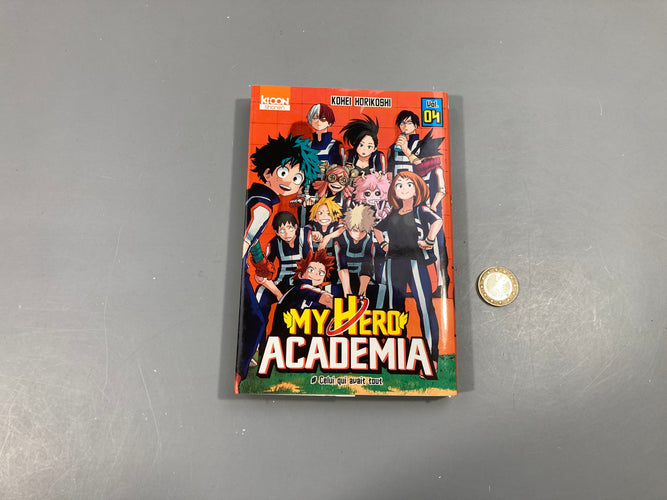 My hero Academia - Vol. 4, moins cher chez Petit Kiwi