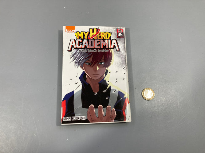 My hero Academia - Vol. 5, moins cher chez Petit Kiwi