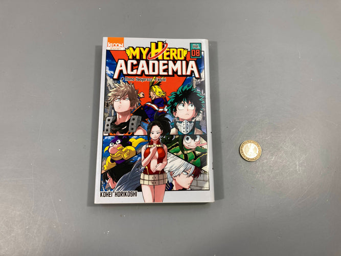 My hero Academia - Vol. 8, moins cher chez Petit Kiwi