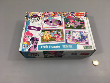 Complet 4 puzzles my little pony, 4+