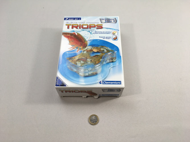 NEUF Elève tes triops, Science et jeu, +7a, moins cher chez Petit Kiwi