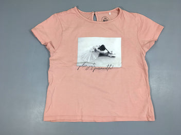 T-shirt m.c rose danseuse