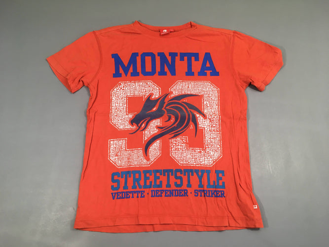 T-shirt m.c orange Monta, moins cher chez Petit Kiwi