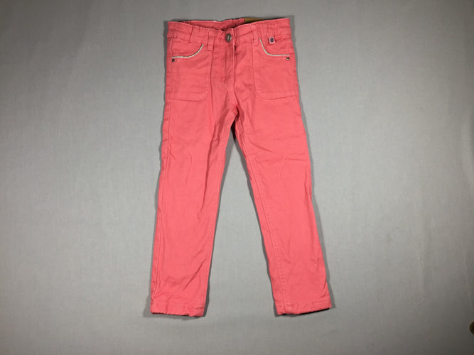 Pantalon rose bords argentés - état neuf, moins cher chez Petit Kiwi