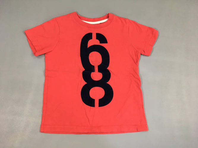 T-shirt m.c rouge 68, moins cher chez Petit Kiwi