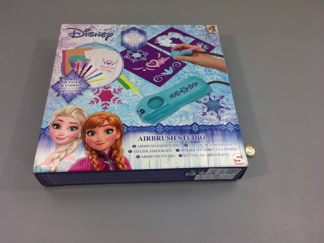 Complet air.brush studio reine des neiges, 6+, moins cher chez Petit Kiwi