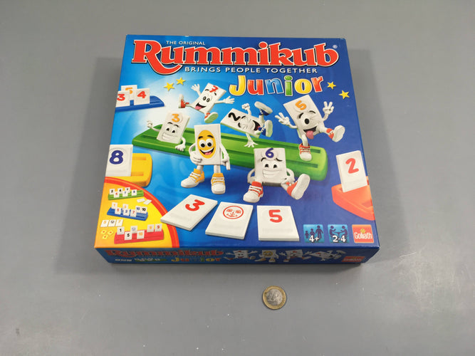 Complet Rummikub junior, 4+, moins cher chez Petit Kiwi