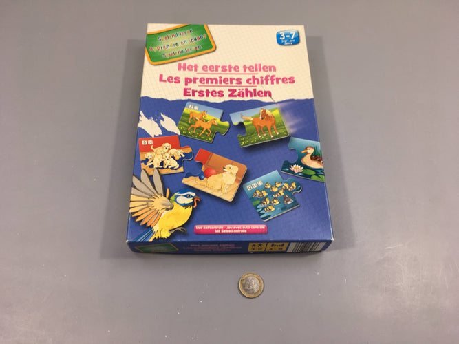 Complet les premiers chiffres, 3-7ans, boite un peu abimée, moins cher chez Petit Kiwi