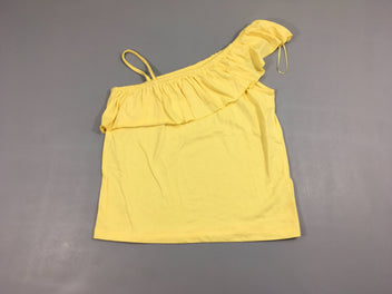 Top jaune asymétrique