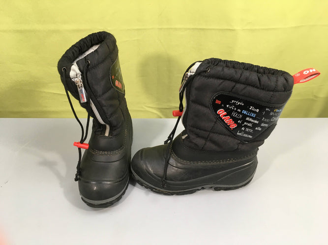 Bottes de neige noires Olang, moins cher chez Petit Kiwi