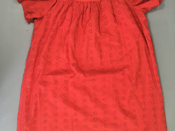 Robe m.c rouge dentelle