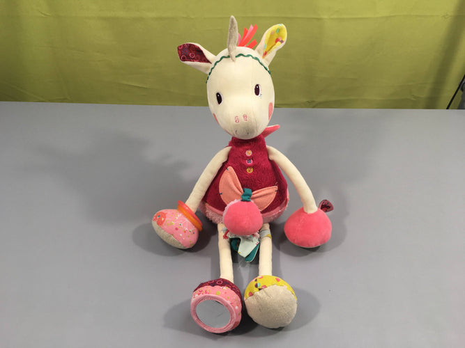 Peluche Louise la licorne, moins cher chez Petit Kiwi