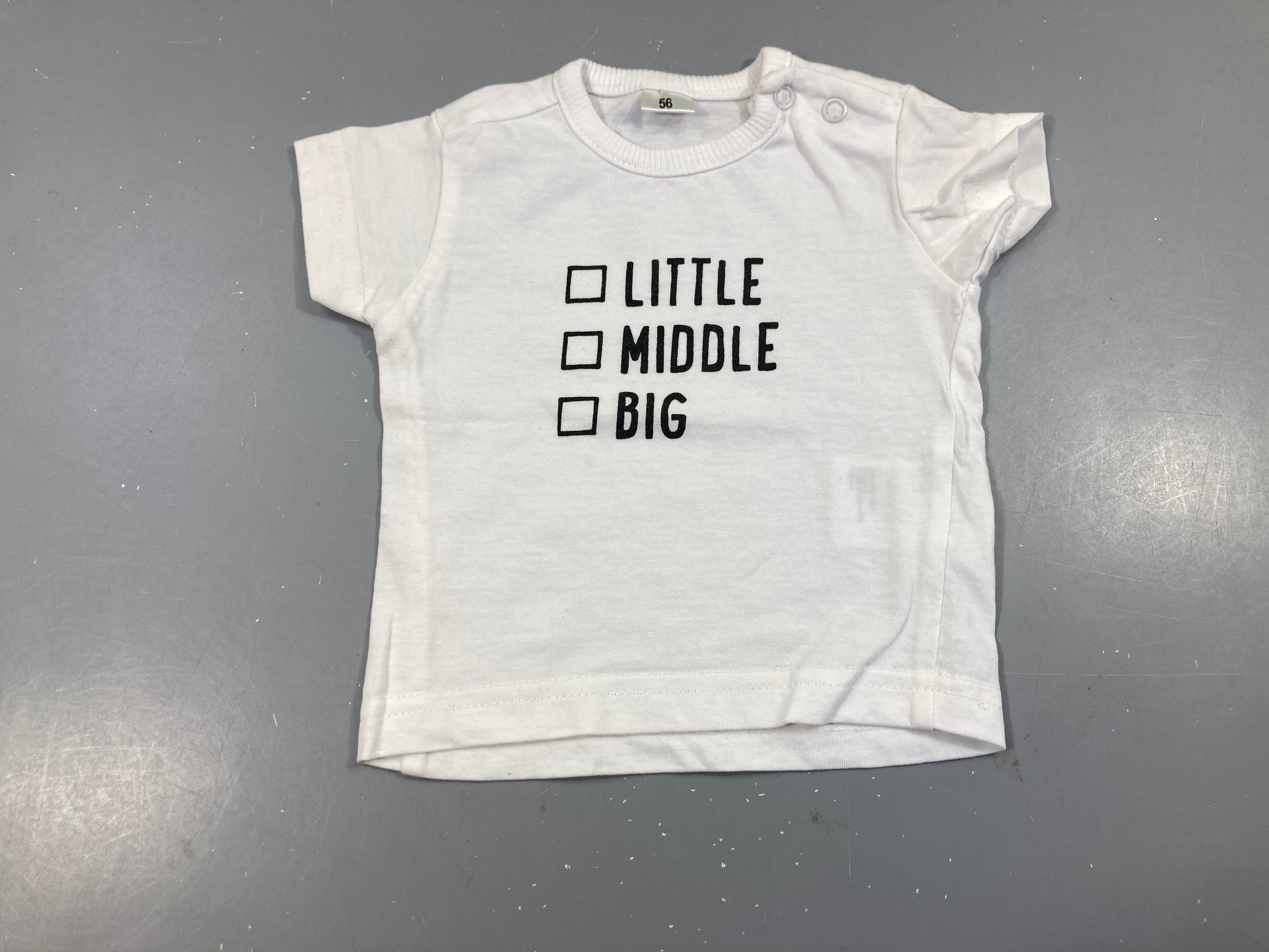 T-shirt m.c blanc Middle