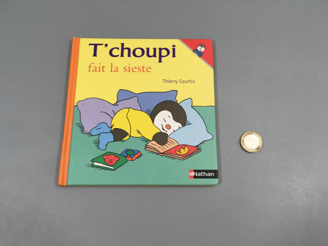 T'choupi fait la sieste, moins cher chez Petit Kiwi