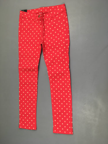 Neuf-Pantalon rose pois rose pâle, moins cher chez Petit Kiwi