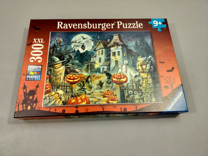 Complet, puzzle d'haloween 300pcs 9+, moins cher chez Petit Kiwi