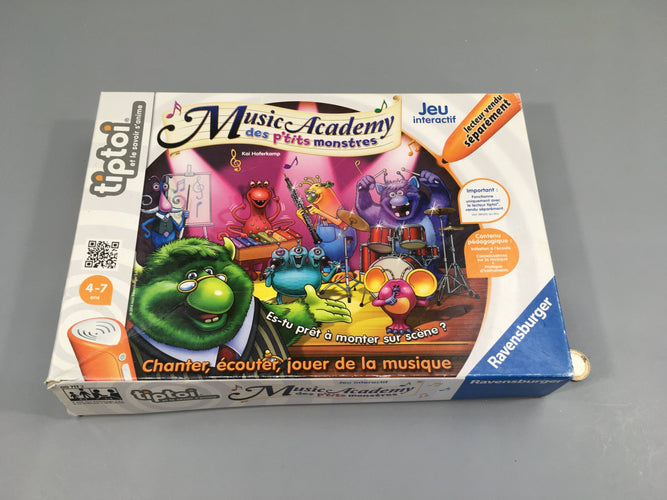 Tiptoi-Musique Academy 4-7a-Complet, moins cher chez Petit Kiwi