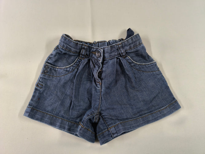 Short jean large, moins cher chez Petit Kiwi