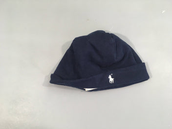 Bonnet jersey bleu marine