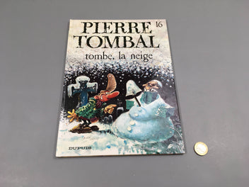 Pierre Tombal 16 tombe la neige