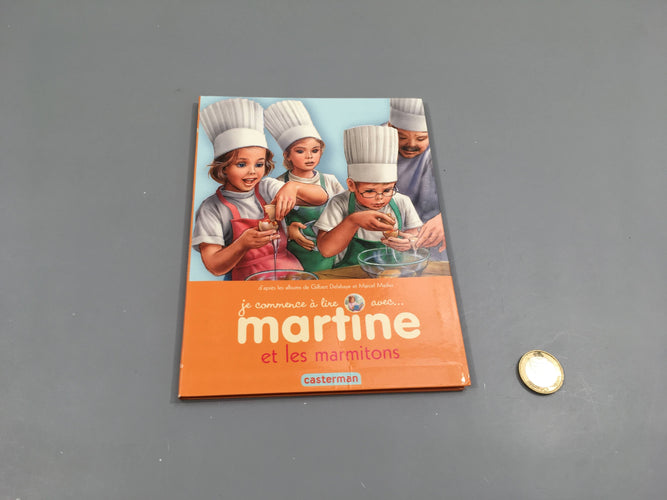 Martine et les marmitons, Je commence à lire avec Martine, moins cher chez Petit Kiwi