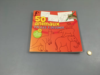 50 Animaux faciles à dessiner +6a (1cheval pouvant être gommé a été dessiné)